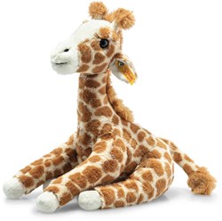 Steiff peluche Gina girafe doudou marron clair 25 cm - Soft Cuddly Friends