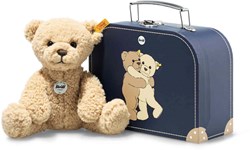 Steiff ours en peluche Ben dans une valise - 21 cm - cadeau