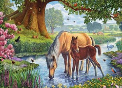 Eurographics puzzle animaux The Fell Ponies Steve Crisp 1000 pièces