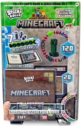 Sticki Rolls livre de collection Minecraft stickers amusants pour enfants
