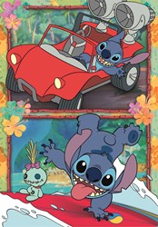 Clementoni puzzle Stitch Disney - 104 pièces - puzzle enfant carton