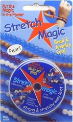 Stretch Magic élastique blanc 0,7 mm 5 mètres - création de bijoux