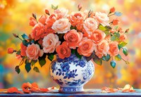 Castorland puzzle roses d'été 1500 pièces puzzle adultes