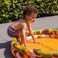 Swim Essentials piscine enfant camouflage - piscine gonflable 100 cm-3