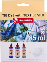 Talens kit Tie Dye peinture textile bleu vert turquoise 3x85 ml