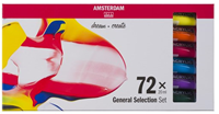 Bruynzeel set de peinture acrylique Amsterdam Standard Series 72x20 ml