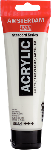 Royal Talens Talens Amsterdam acrylverf 120 ml 104 - Zinkwit