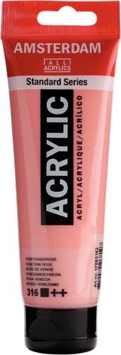 Royal Talens Talens Amsterdam acrylverf 120 ml 316 - Venetiaansroze