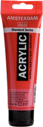 Royal Talens Talens Amsterdam acrylverf 120 ml 317 - Transparantrood Midden