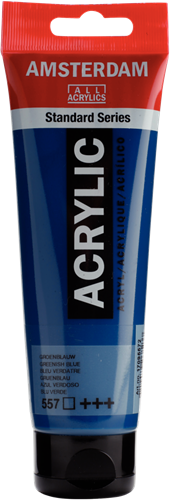 Royal Talens peinture acrylique 120 ml bleu vert - Amsterdam peinture artiste