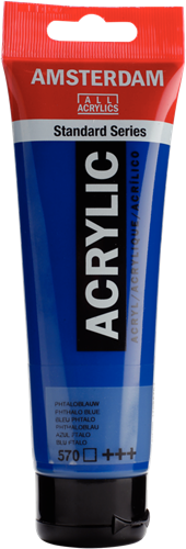 Royal Talens Talens Amsterdam acrylverf 120 ml 570 - Phtaloblauw
