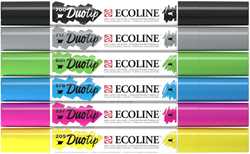 Ecoline Duotip Markers Basisset, 6dlg.