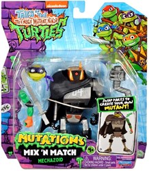 Playmates figurine d'action TMNT Mechazoid - Jouet mutant Mix et Match