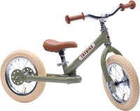 Trybike draisienne Steel vert vintage - vélo d’équilibre pour enfants-2