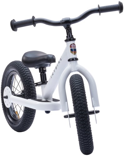Trybike draisienne Steel blanche - deux-roues pour enfants-3