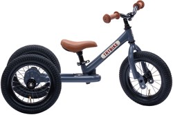 Trybike draisienne acier 2-en-1 gris - draisienne et tricycle