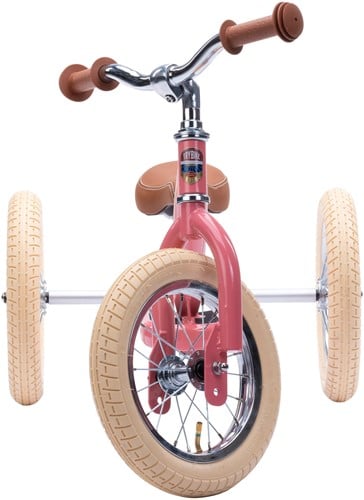 Trybike loopfiets 2 in 1 Steel - vintage roze