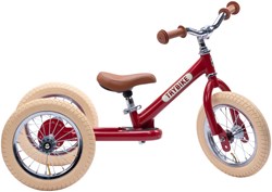 Trybike draisienne 2-en-1 Steel - vélo enfant vintage rouge