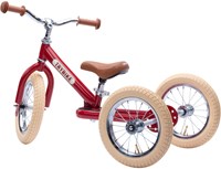 Trybike draisienne 2-en-1 Steel - vélo enfant vintage rouge-2