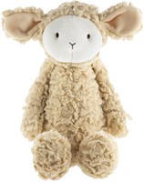Creative Craft Group peluche mouton doudou 25 cm beige cadeau enfant