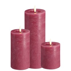 Bougies cylindriques
