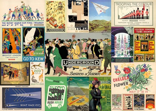 Gibsons Tfl Kulturerbe Poster - 1000 Teile