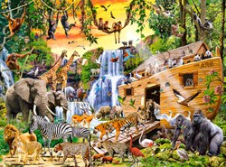 Castorland puzzle L'Arche - animaux paysage puzzle 3000 pièces