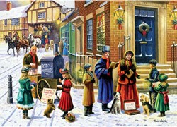 Gibsons puzzle Noël - The Carol Singers puzzle 500 pièces
