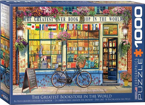 Puzzle Eurographics La plus grande librairie du monde - 1000 pièces-2