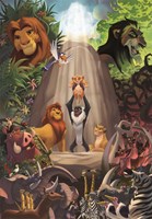 Clementoni puzzle Disney Le Roi Lion 1000 pièces compact