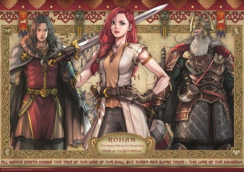 Trefl Der Herr Der Ringe: Der Krieg Der Rohirrim - 1000 Teile