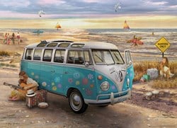 Puzzle Eurographics Le bus VW de l'amour et de l'espoir - Greg Giordano - 1000 pièces