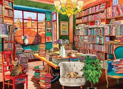 Eurographics puzzle bibliothèque ancienne - 1000 pièces carton
