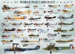 Eurographics puzzle avions Première Guerre mondiale - 1000 pièces