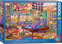 Eurographics puzzle Der Quilt-Workshop - puzzle 1000 pièces-2