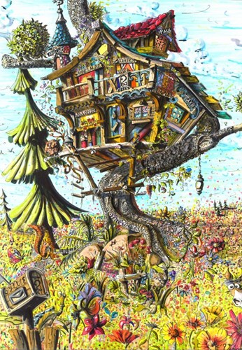 Grafika Das Baumhaus - 1000 Teile