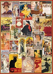 Eurographics puzzle affiches vintage théâtre et opéra - 1000 pièces