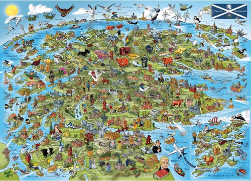Gibsons Das ist Schottland - 1000 Teile