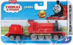 Mattel train jouet Thomas & Friends Classic James métal rouge gris