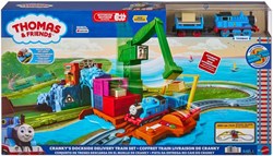 THOMAS & FRIENDS MOTORIZED CRANKY AT THE DOCKS SET
