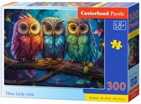 Castorland puzzle Three Little Owls - puzzle 300 pièces enfants-2