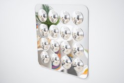 TickiT miroir acrylique jouet éducatif 16 dômes 490mm multicolore