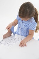 TickiT miroir jouet éducatif double face plastique 190x145mm-2