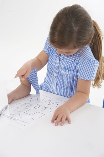 TickiT miroir jouet éducatif double face plastique 190x145mm-2