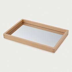 TickiT plateau en bois avec miroir jouet éducatif avec miroir