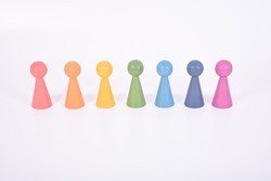 TickiT Rainbow Figures en bois