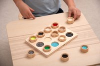 TickiT jouet sensoriel en bois Touch & Match plateau éducatif-2