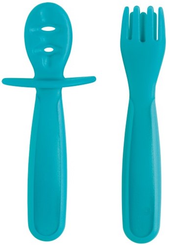 Tigex set de couverts bébé cuillère et fourchette - apprentissage - dès 6 mois