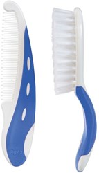 Tigex set de soin bébé brosse et peigne - coloré et doux