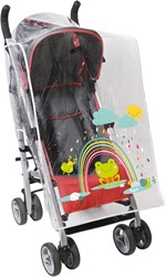 Tigex housse de pluie poussette universelle imperméable multicolore